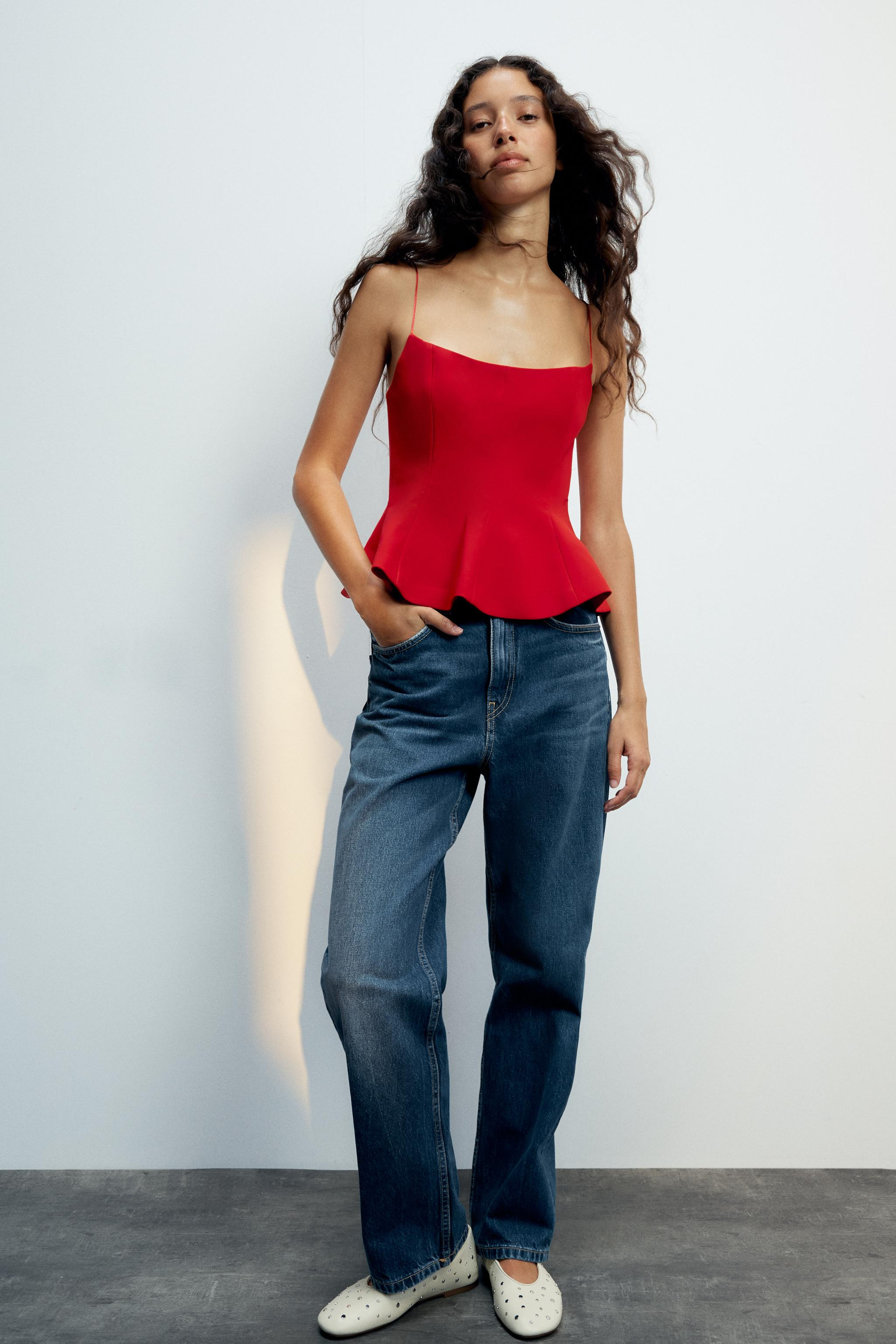 PEPLUM TOP | Zara AU