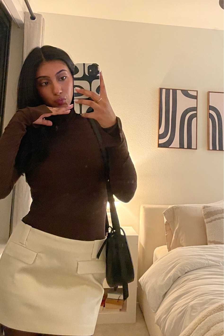 Cute winter mini skirt outfit!

#LTKparties #LTKSeasonal #LTKGiftGuide