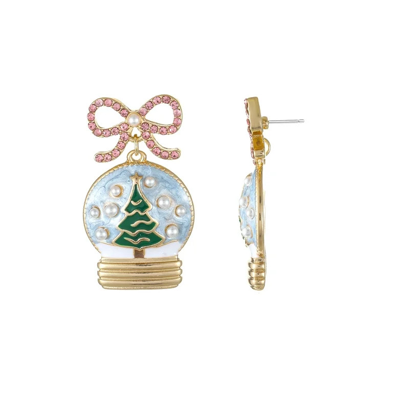 Packed Party Let-It-Snow Snow Globe Earrings | Walmart (US)
