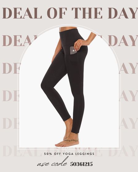 Amazon deal of the day: yoga leggings are 50% off 🤍

#founditonamazon #amazonfinds #yogapants

#LTKsalealert #LTKfit #LTKunder50