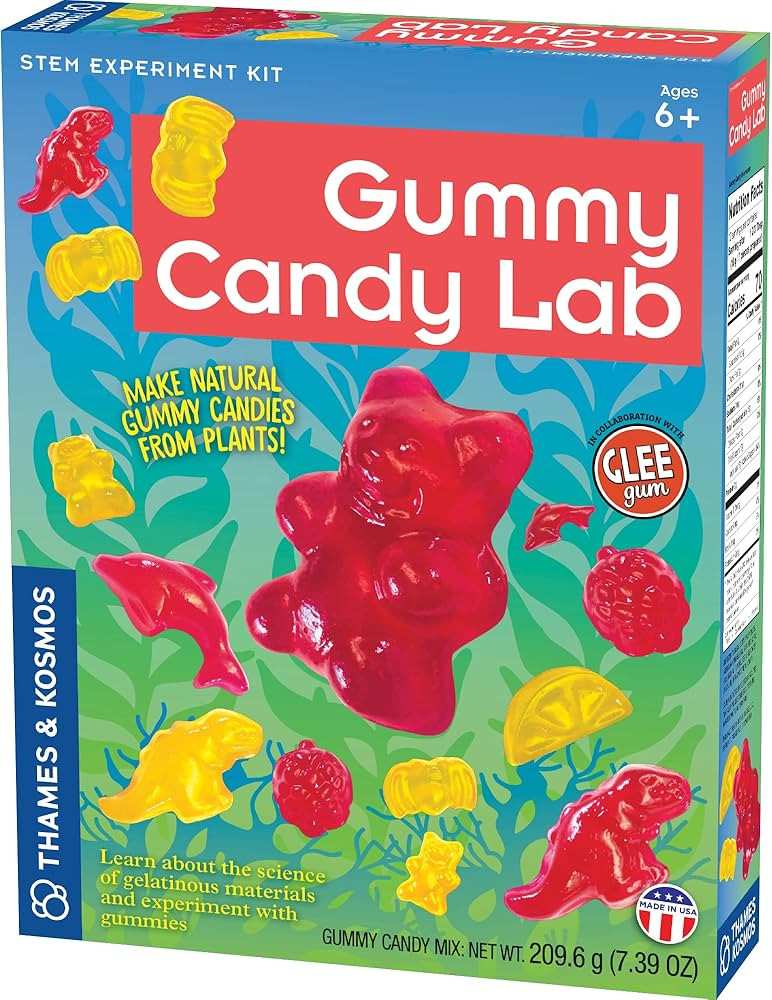 Thames & Kosmos Gummy Candy Lab - Bears, Fruit, Dolphins & Dinosaurs! Sweet Science STEM Experime... | Amazon (US)