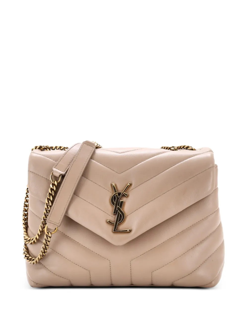 Loulou Matelasse Chevron Leather Small shoulder bag | Farfetch Global