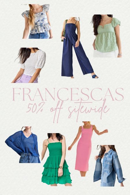 Francesca’s 50% sitewide sale!

#LTKsalealert