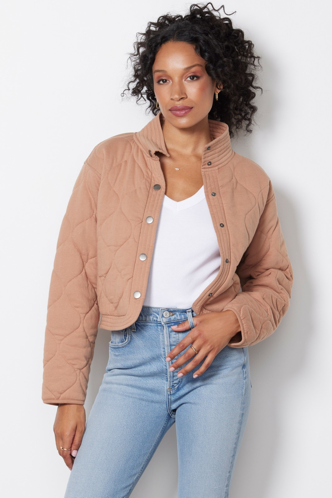 Z SUPPLY Redwood Quilted Jacket | EVEREVE | Evereve