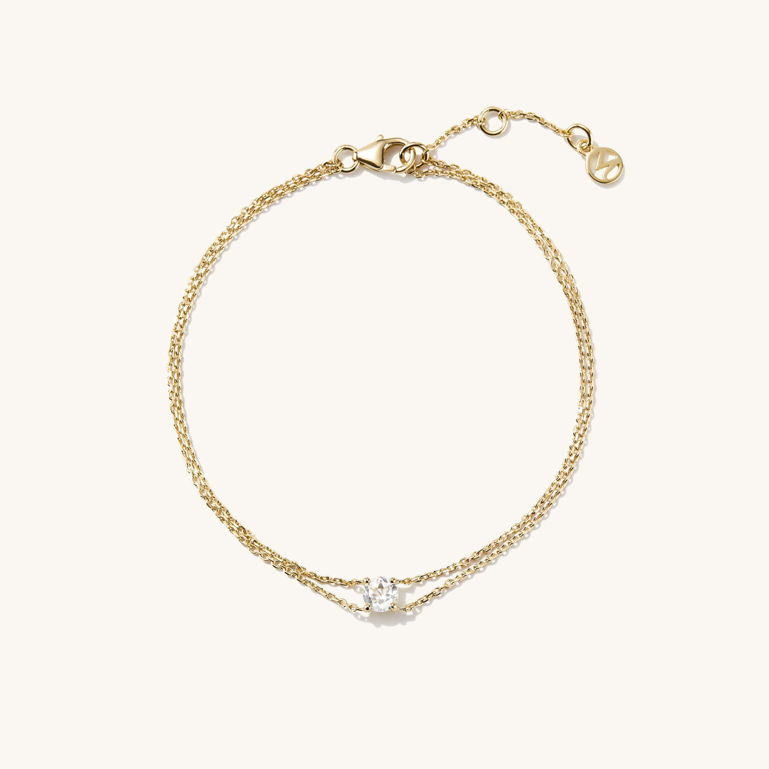 Round Topaz Bracelet | Mejuri (Global)