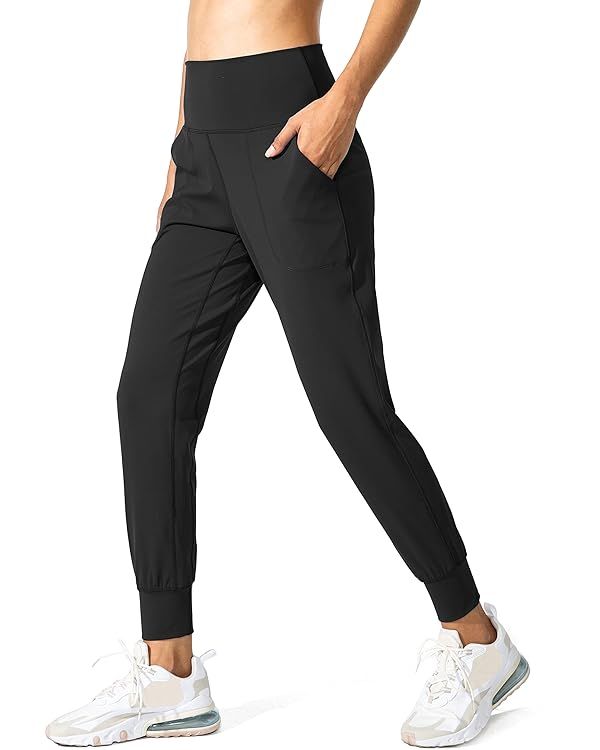 G Gradual Women's Joggers High Waisted Yoga Pants with Pockets Loose Leggings for Women Workout, ... | Amazon (US)