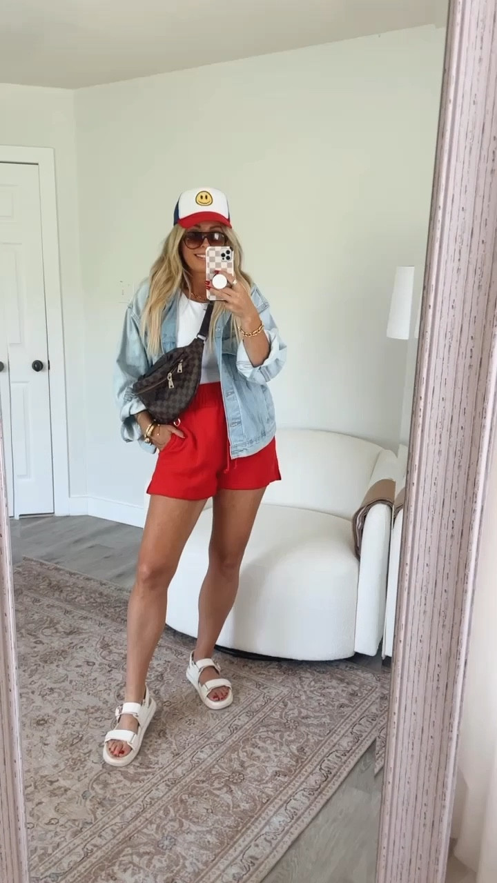 Sized up to a large in the free people looks for less top.  Sized up 3 sizes in the denim shorts. 

Daily deal. Target. White dress. Memorial Day weekend outfits. July 4th outfits. 4th of July. Sandals. Target finds. Spring fashion outfit. Spring outfits. Summer outfits. Summer fashion. Daily deals. Jumpsuit. Tank top. Resort wear. Beach vacation. Swim. Swimsuit. 




#LTKVideo #LTKSaleAlert