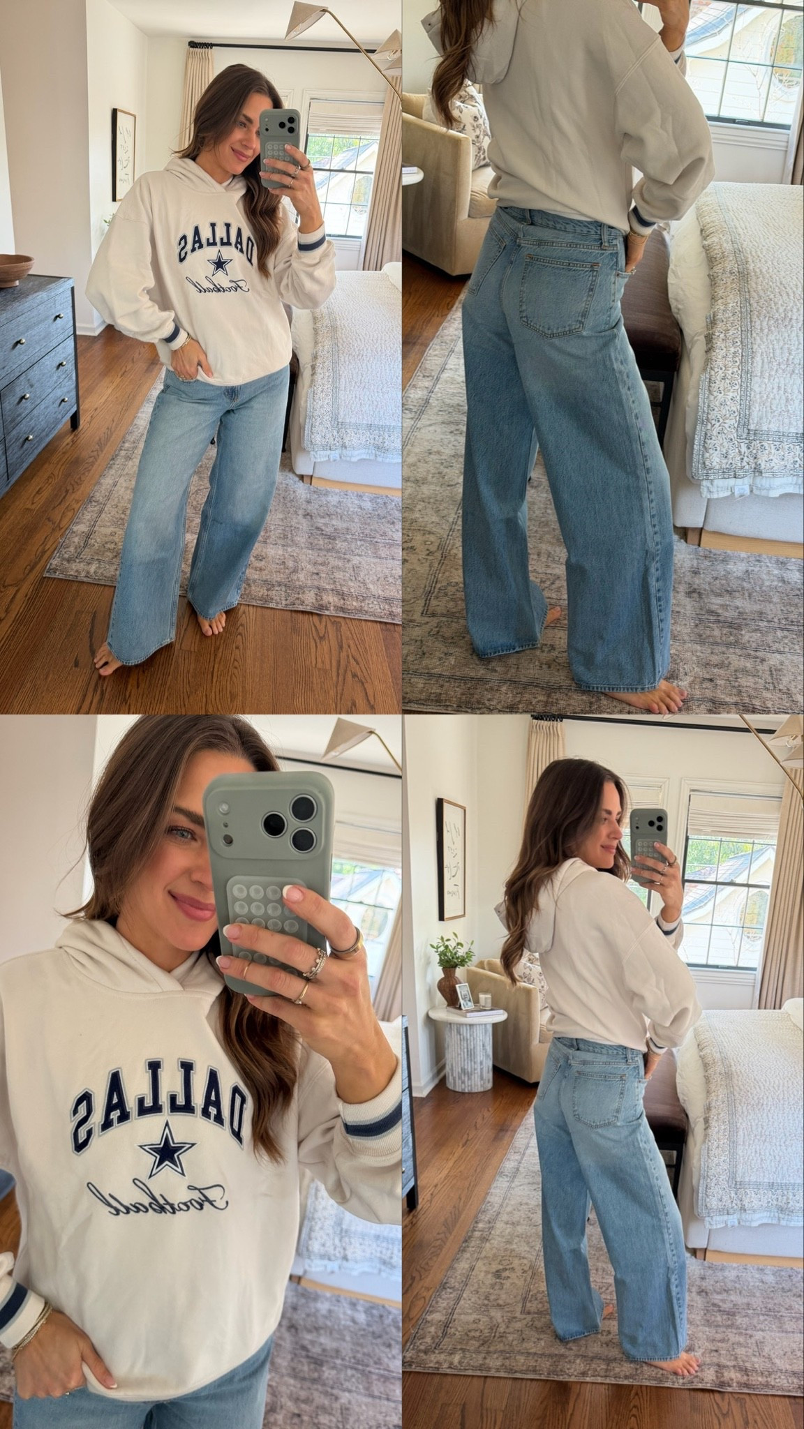AF DENIM SALE ✨ sitewide sale plus use code DENIMAF to stack an extra 15% off

Hoodie - Small
High Rise Wide Leg Jean - 25R

#LTKSaleAlert #LTKootd