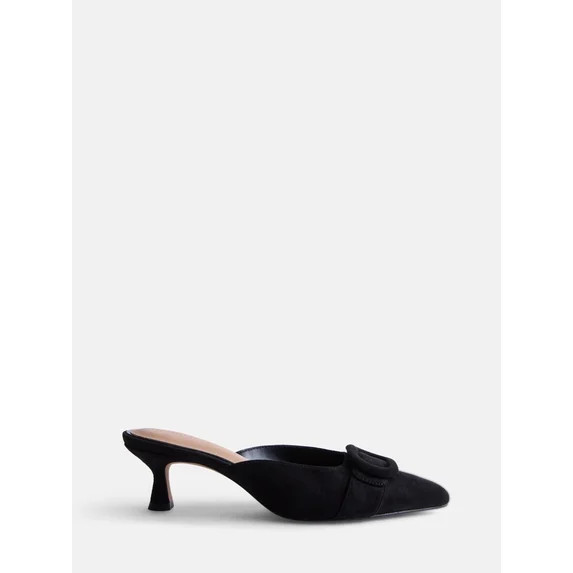Free Assembly Women's Heeled Mules | Walmart (US)