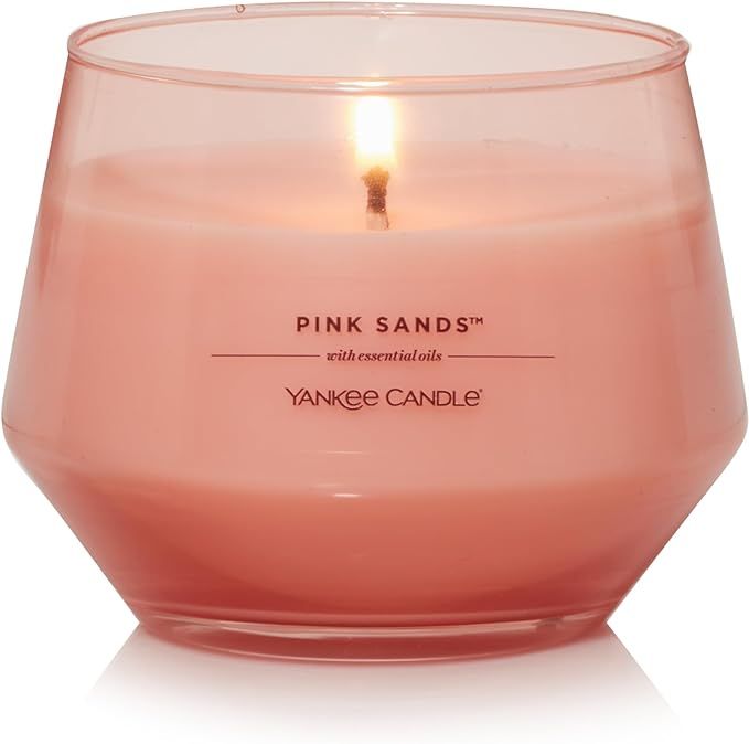 Yankee Candle Studio Medium Candle, Pink Sands™, 10 oz | Amazon (US)