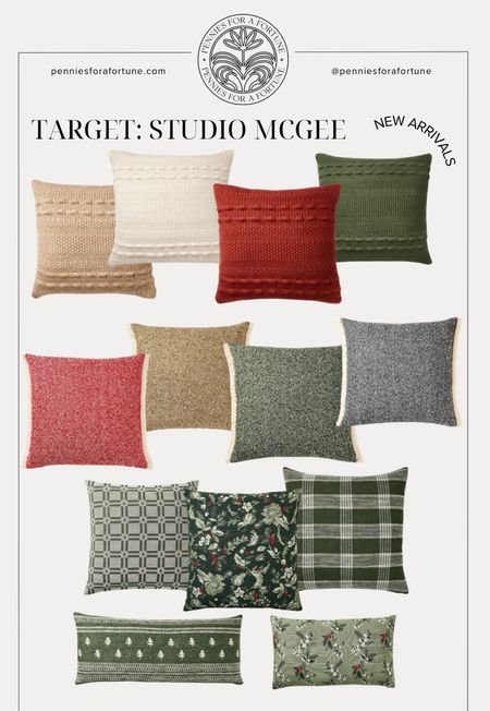 Check out the newest collection of pillows from Studio McGee by Threshold at Target! 

#LTKhome #LTKHoliday #LTKfindsunder50