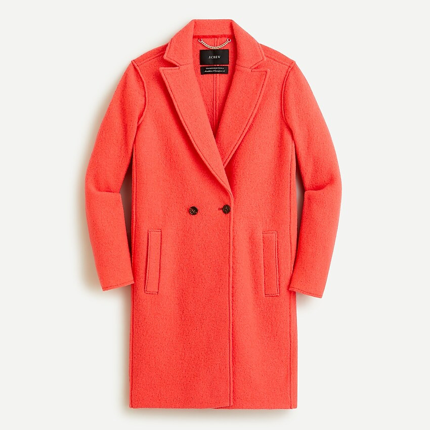 Daphne topcoat in Italian boiled wool | J. Crew US