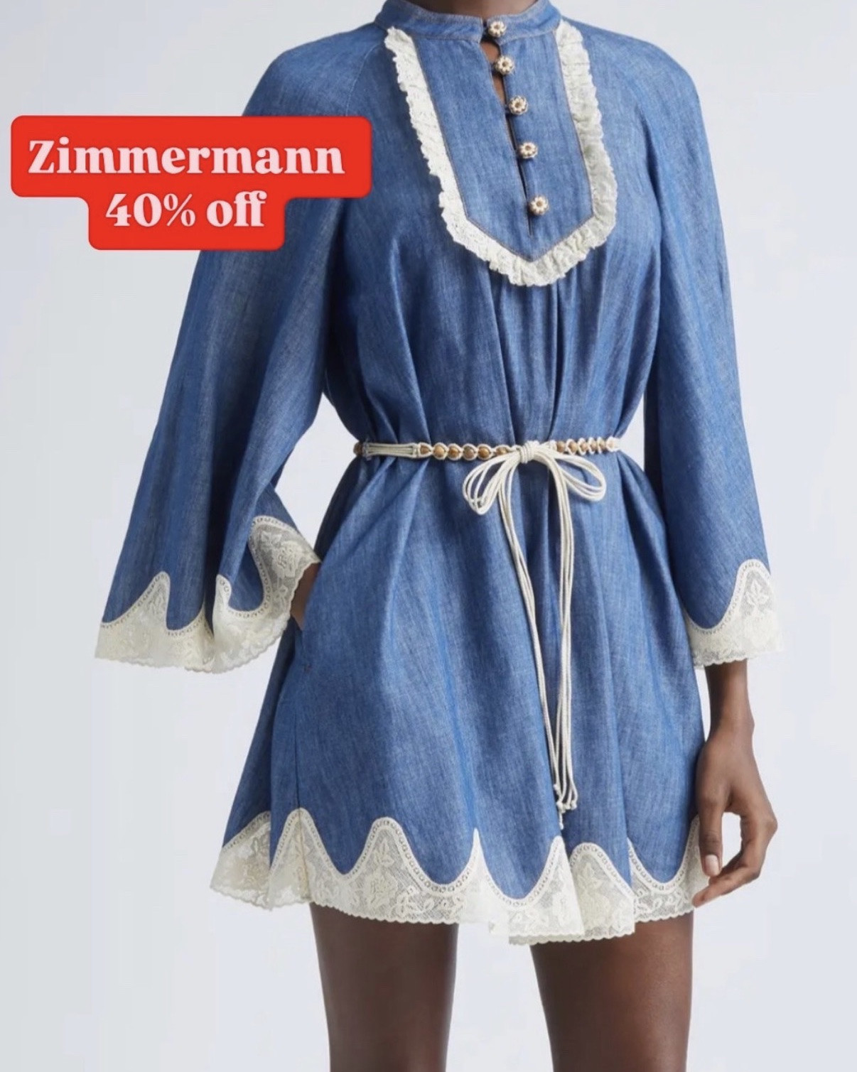 Denim Minidress
Shirtdress