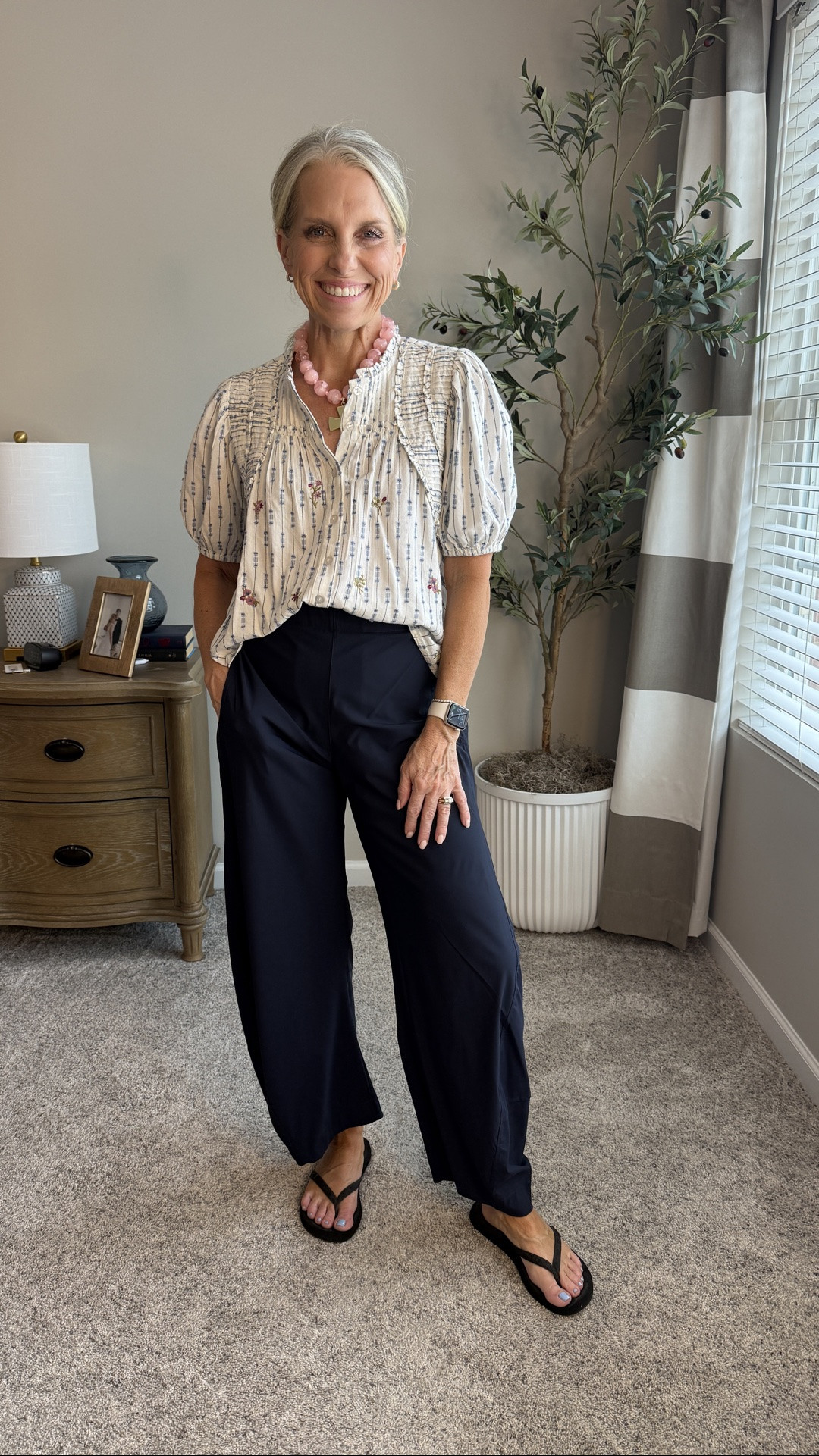 Wearing size small in the pants and XS top. In the Ruti pants I wear 4 
Amazon pair on sale

#LTKootd #LTKOver40 #LTKSaleAlert