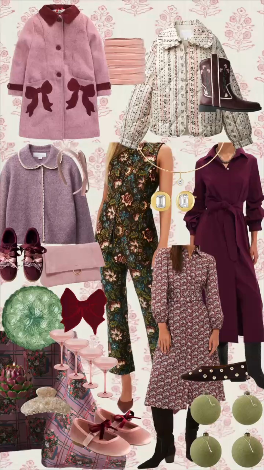 Rich textures, burgundy hues, moody florals, and a hint of velvet, the perfect recipe for cozy elegance this season.


#LTKStyleTip