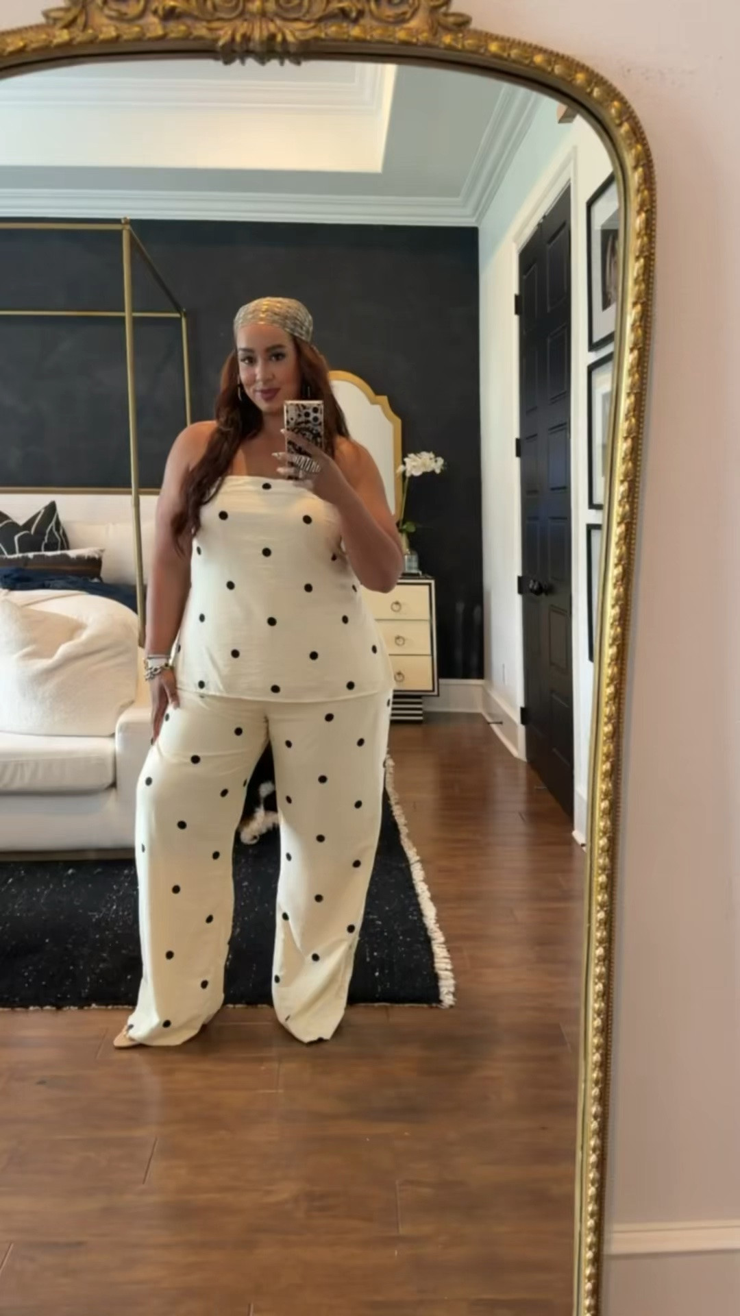 Me and matching sets go together real bad! Have been loving this polka dot one from Abercrombie 🤍

#LTKootd #LTKMidsize #LTKPlusSize