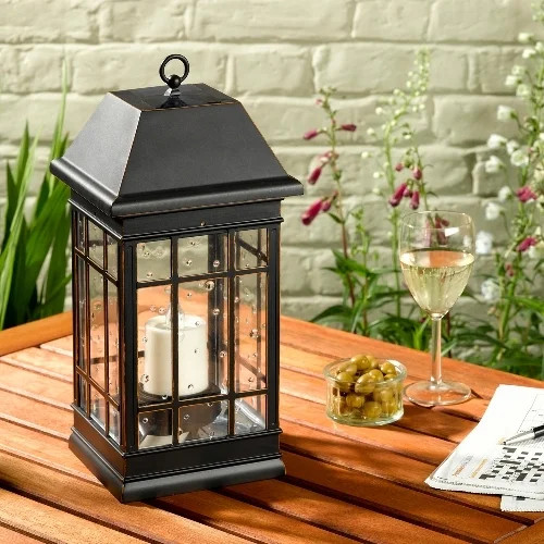 San Rafael II Solar Mission Lantern by Smart Solar | Walmart (US)