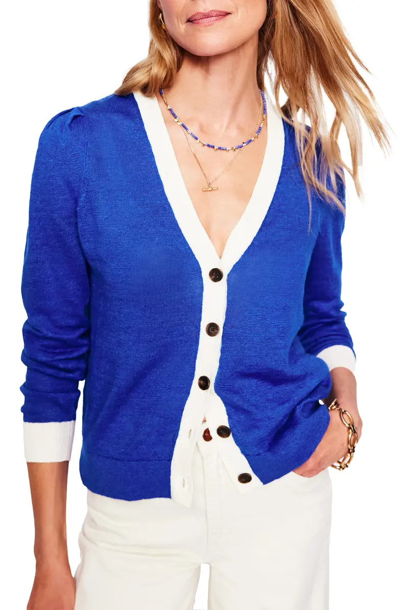 Liv Linen Cardigan | Nordstrom