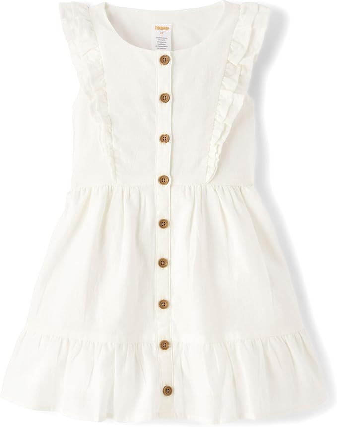 Gymboree Girls' and Toddler Linen Summer Dresses | Amazon (US)