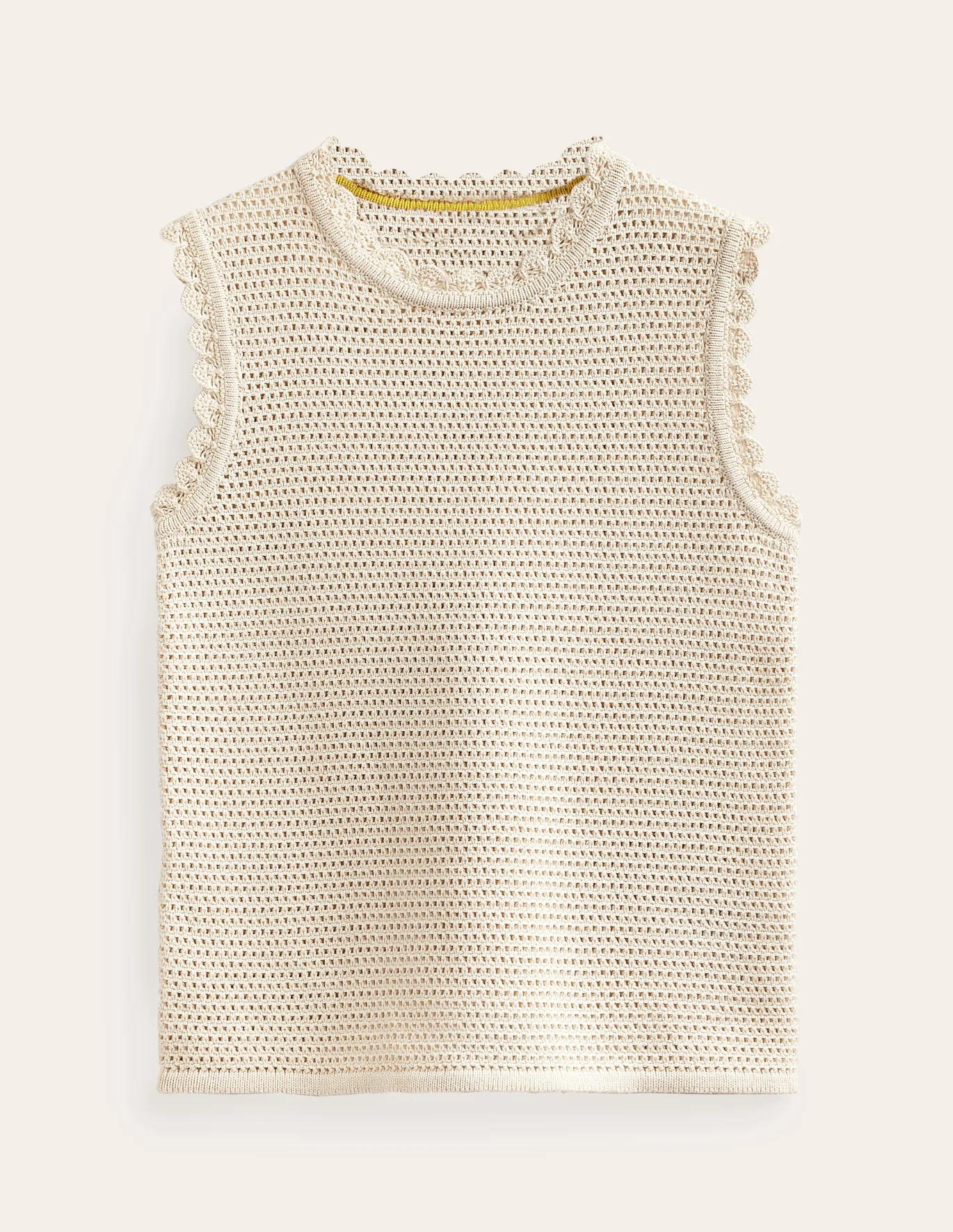 Textured Scallop Vest | Boden (US)