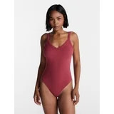 No Boundaries Seamless V Neck Bodysuit, Women's XXS-XXL | Walmart (US)