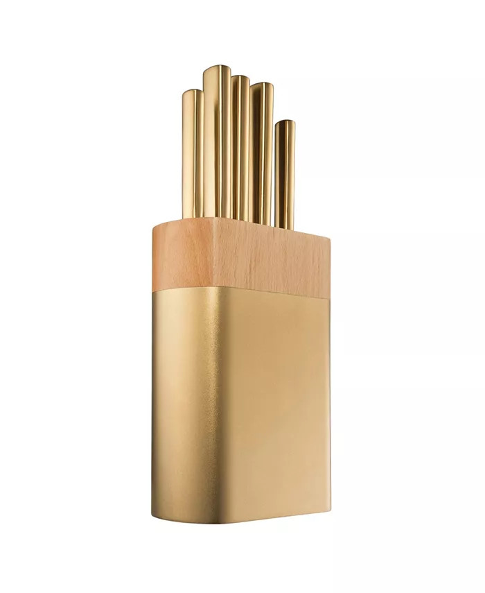 Daisho Nara Knife Block Brass Set, 6 Piece | Macys (US)