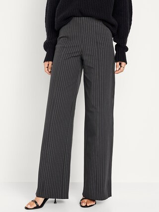 High-Waisted Pull-On Pixie Wide-Leg Pants for Women | Old Navy (US)