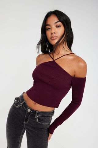 Cold Shoulder Sweater | Garage Clothing