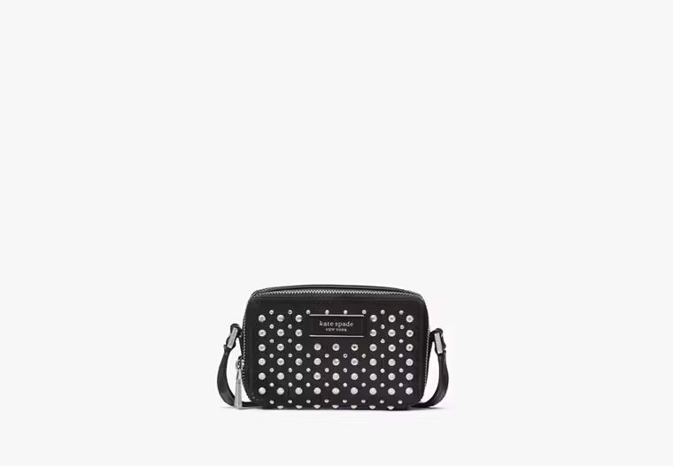 Double-zip Embellished Micro Crossbody | Kate Spade (US)