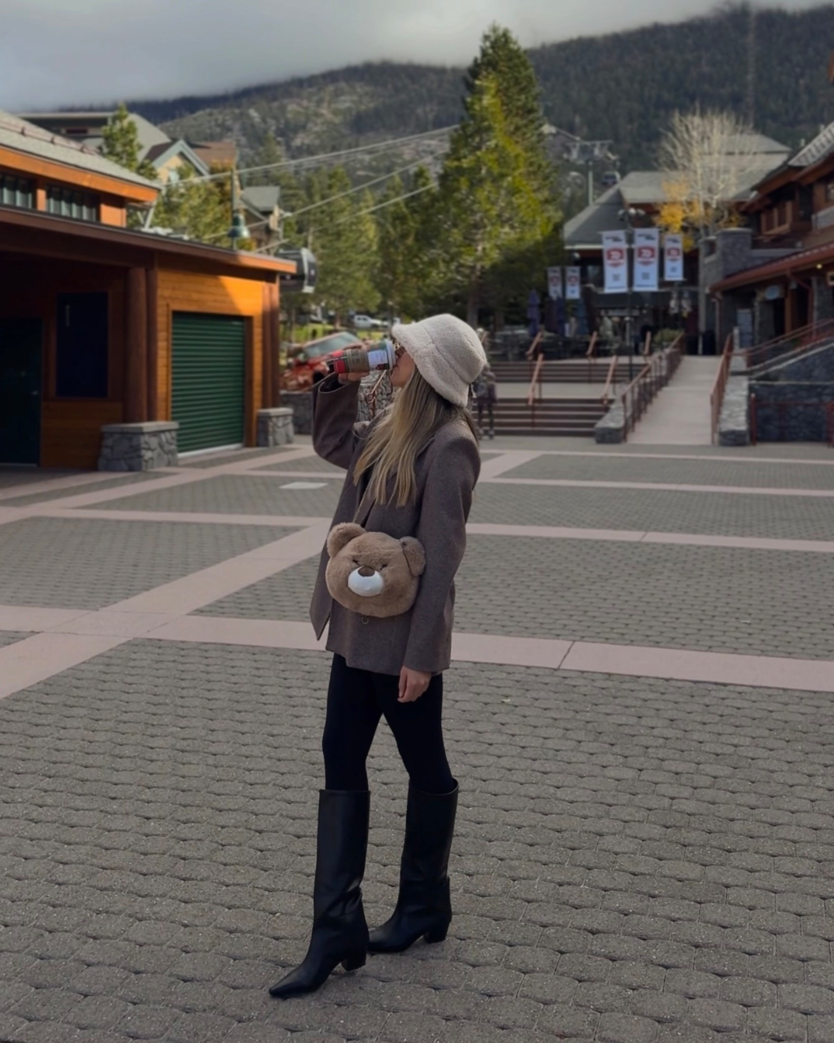 Love love love these black knee leather boots! Perfect height heel so comfy! Reminds me of the Coperni bridge boots but a portion of the price! Ok and this blazer!! So thick feels like a coat and goes with everything! Definitely size down! Wearing an xs-s size!#LTKStyleTip

#LTKGiftGuide #LTKSeasonal