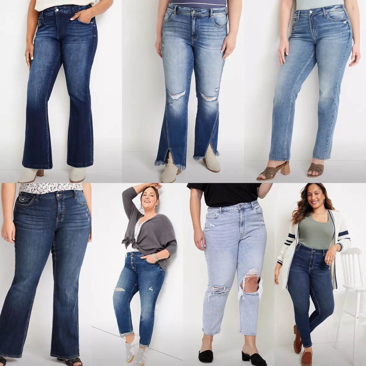Clearance, Affordable Plus Size Jeans & Bottoms