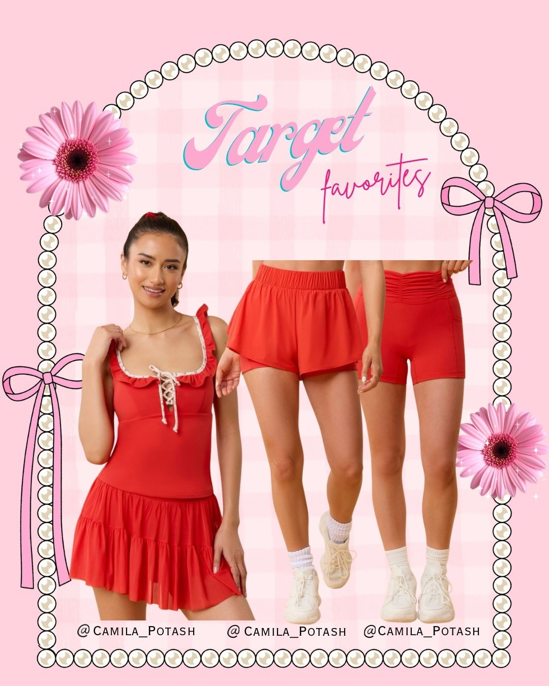 Red is THAT girl ❤️✨

Target is coming through with bold, confident, feminine pieces that instantly make a statement — and I’m obsessed with how versatile these are for summer.

❤️ Ruffle trim mini dress – Flirty, flattering, and full of personality. The lace-up neckline + ruffle detail give it that romantic, playful vibe while still feeling wearable. Perfect for date night, brunch, summer parties, or vacation dinners. It’s giving confident main character energy.

❤️ Athletic running shorts – Lightweight, breathable, and perfect for hot days. These are ideal for workouts, long walks, errands, or throwing on with a fitted tank for a sporty-chic look.

❤️ Ruched biker shorts – Snatched, supportive, and super flattering. The ruching detail elevates a basic active set and makes it feel styled instead of simple. Pair with an oversized tee or cropped tank and sneakers for that effortless gym-to-coffee vibe.

Everything is from Target (yes, Target 🙌🏼), which means you can build bold, on-trend looks without spending designer prices. I love mixing feminine pieces with sporty staples — it keeps everything practical but still powerful.

Red isn’t just a color. It’s a mood. 💋

Which piece are you wearing first — dress or sporty set?

Target red dress, ruffle mini dress women, lace up neckline dress, summer date night dress, Target athletic shorts women, red running shorts women, ruched biker shorts women, sporty chic outfit women, gym outfit Target, summer activewear women, bold feminine outfit, affordable Target fashion, red summer outfit ideas, trendy Target finds


#TargetFinds #TargetStyle #RedDress #SummerStyle #SportyChic #ActivewearStyle #DateNightOutfit #BoldFashion #FeminineFashion #AffordableFashion #GymStyle #CasualChic #LTKStyle #TargetFashion #MainCharacterEnergy

#LTKootd #LTKSpringSale #LTKSaleAlert