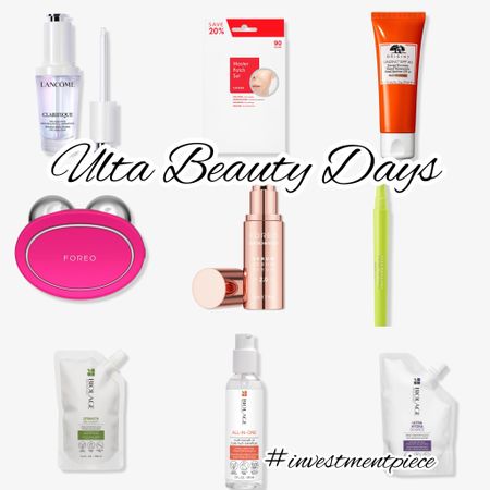 From cult fave hair treatments to face care to toning devices that actually work - get 50% off these must have items @ulta beauty days #investmentpiece 

#LTKbeauty #LTKfindsunder100 #LTKsalealert