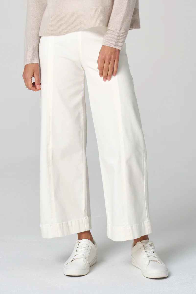 Cropped Wide Leg Jeans for Women | Franne Golde | Franne Golde