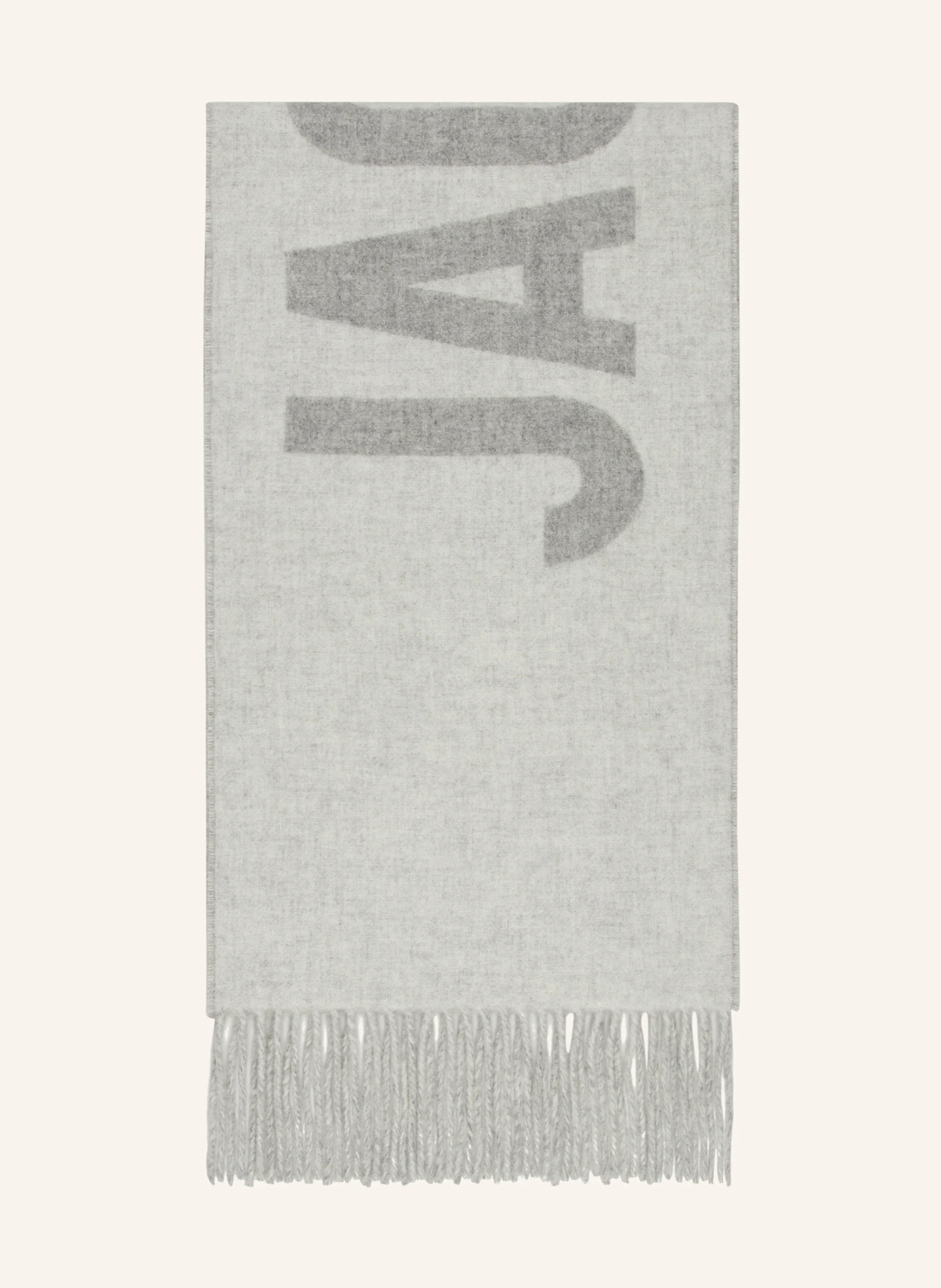 JACQUEMUS Schal in dunkelbraun / hellgrau | Breuninger (DACH)