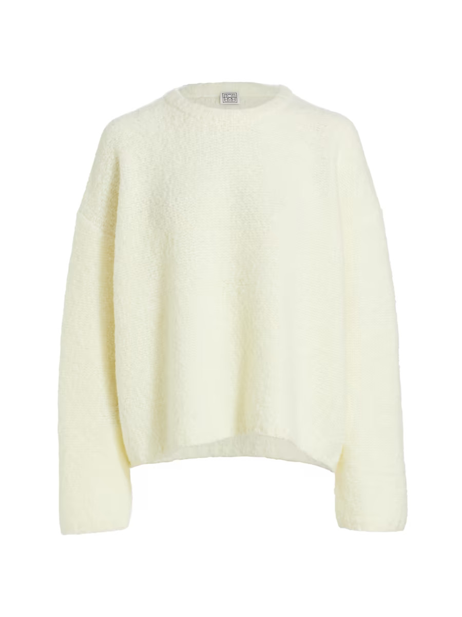 Wool-Blend Bouclé Sweater | Saks Fifth Avenue