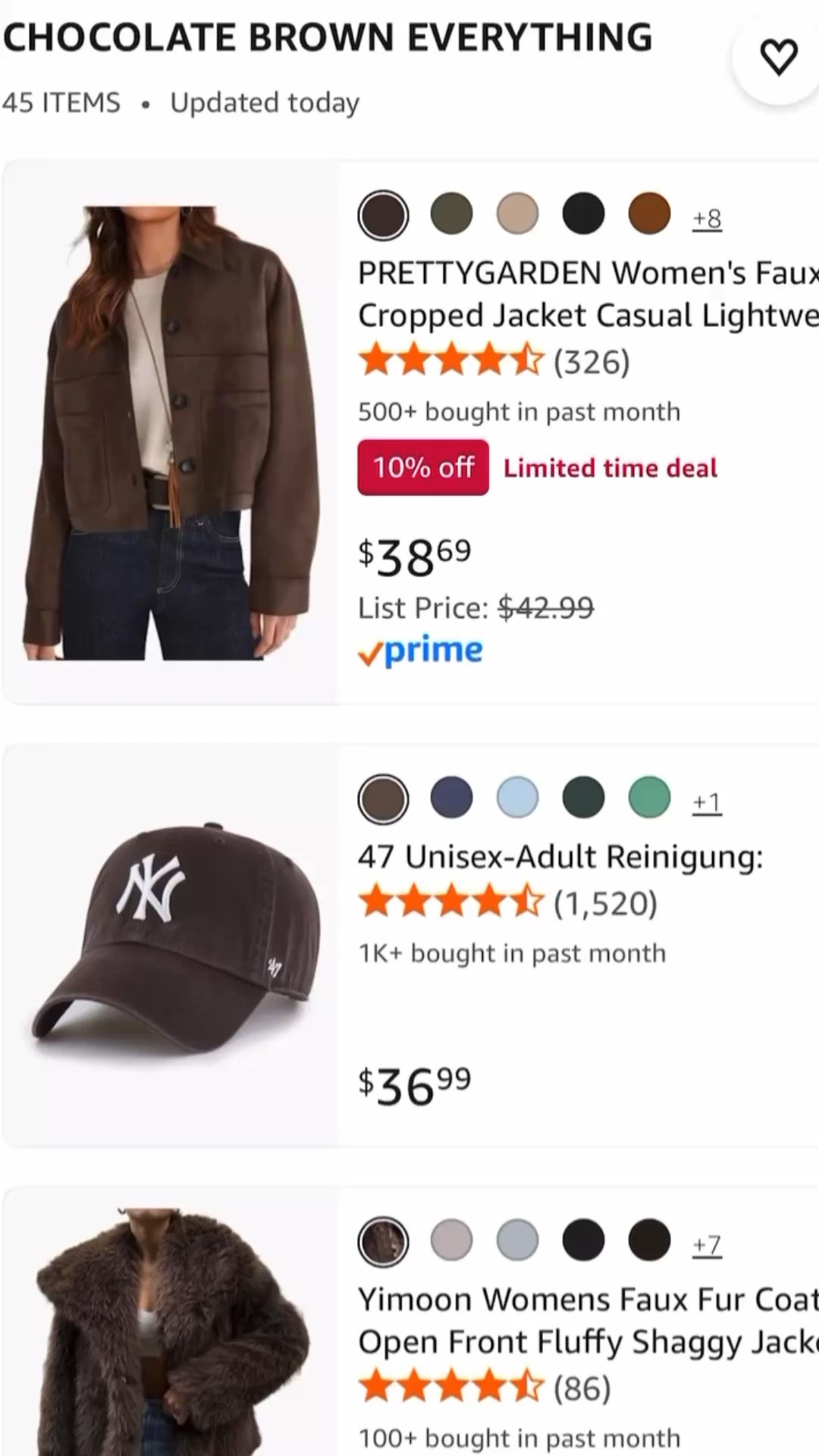 Chocolate brown is the new black and is the perfect winter color. I want them all. I have curated all the chocolate brown favorites!
