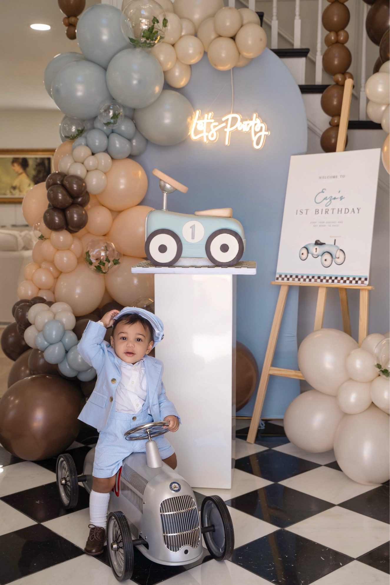 The Baghera Mercedes Benz, inspired by a famous 1930s racecar, offers a smooth ride that promotes motor skills and provides hours of fun for kids. It features authentic details like the front grill, radiator cap, rims, and "20" sticker from the legendary Silver Arrow car.

#LTKkids #LTKbaby