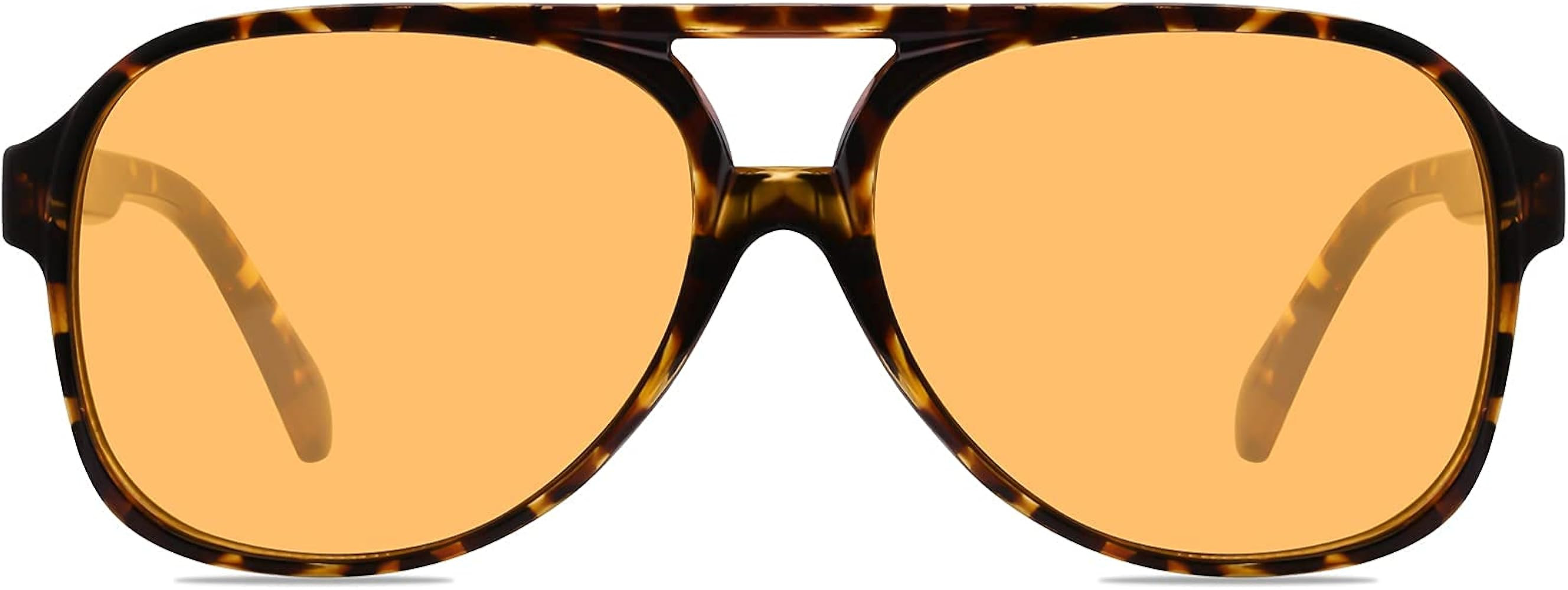 YDAOWKN Classic Vintage Aviator Sunglasses for Women Men Large Frame Retro 70s Sunglasses | Amazon (US)