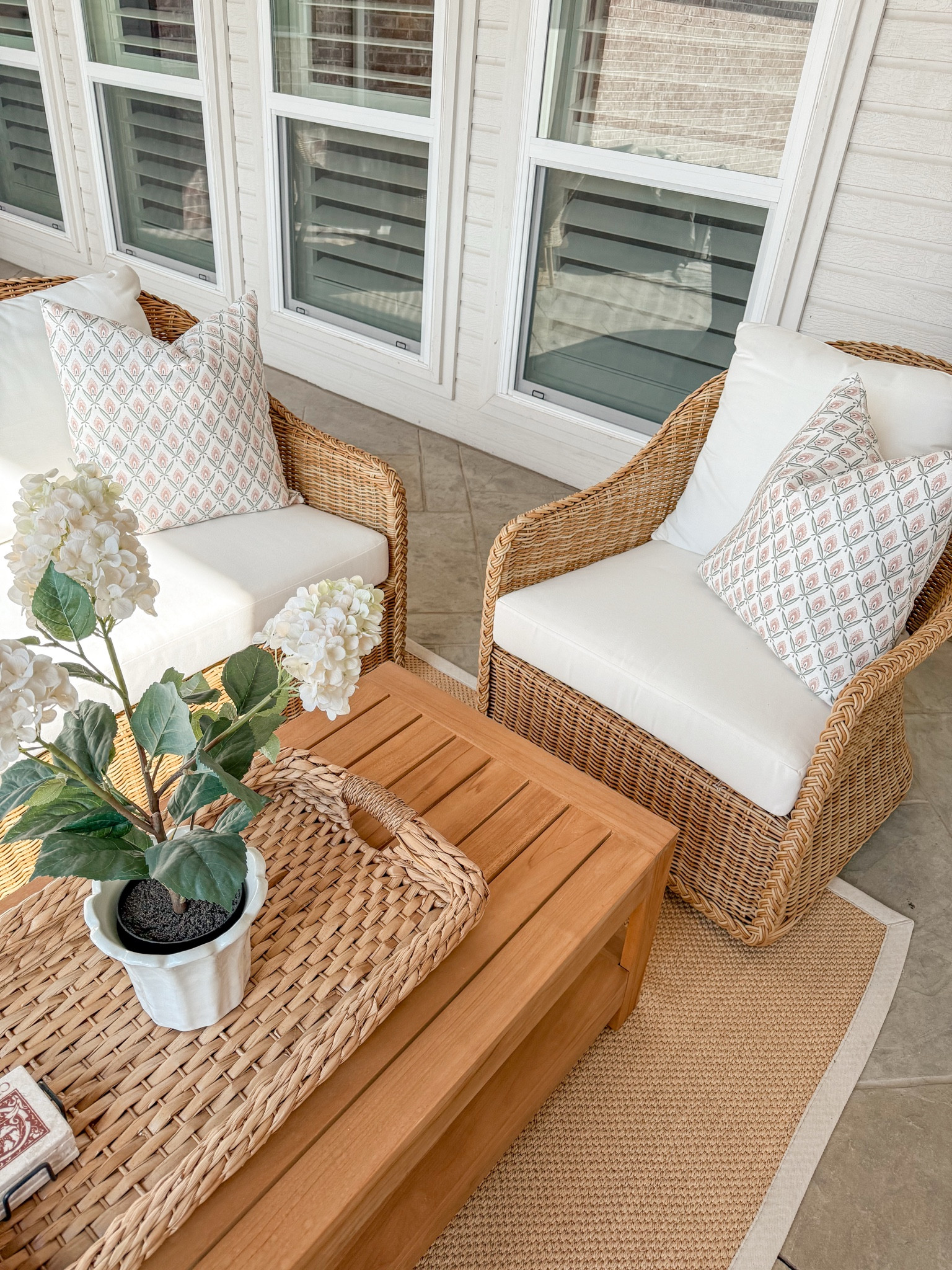 Ready for spring weather with this patio set up! 

#LTKSeasonal #LTKStyleTip #LTKHome