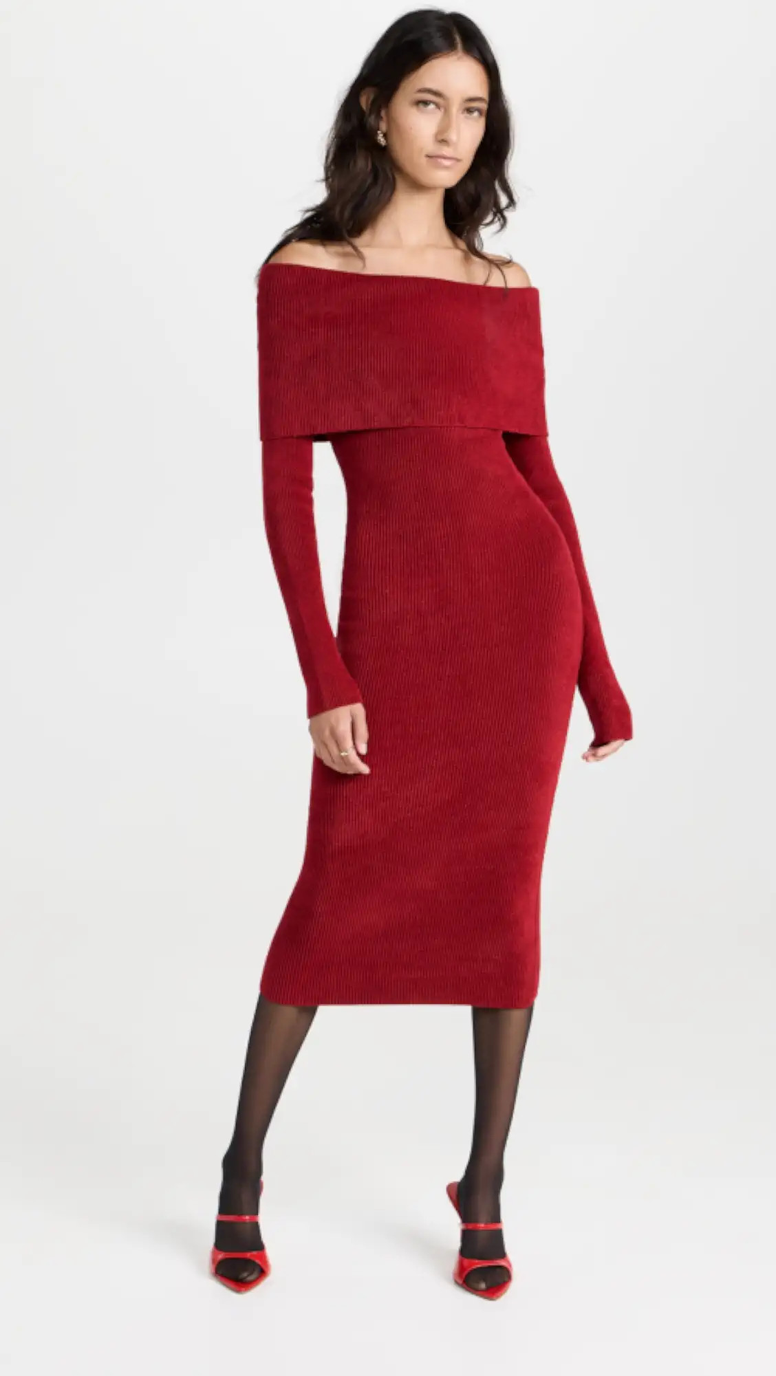 Philosophy di Lorenzo Serafini Chenille Off Shoulder Dress | Shopbop | Shopbop
