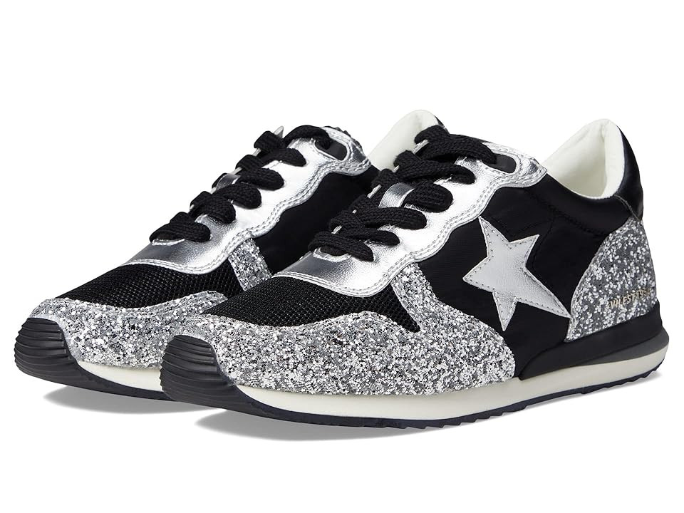 Vintage Havana Rock Women's Shoes Black/Silver Glitter : 5.5 M, Leather/Manmade | Zappos