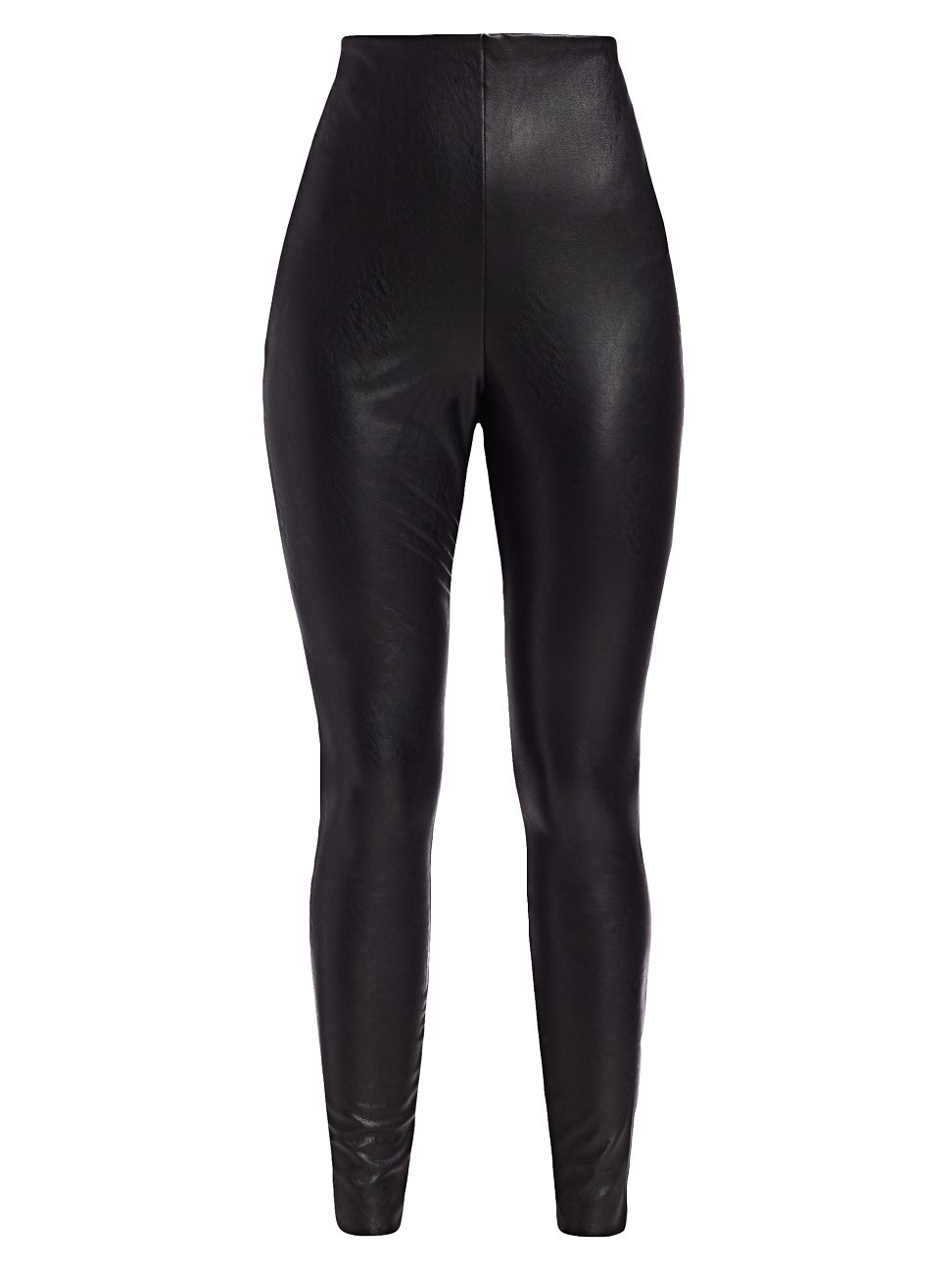 Commando Women's Plus Faux Leather Control Leggings - Black - Size 3X (22-24) | Saks Fifth Avenue