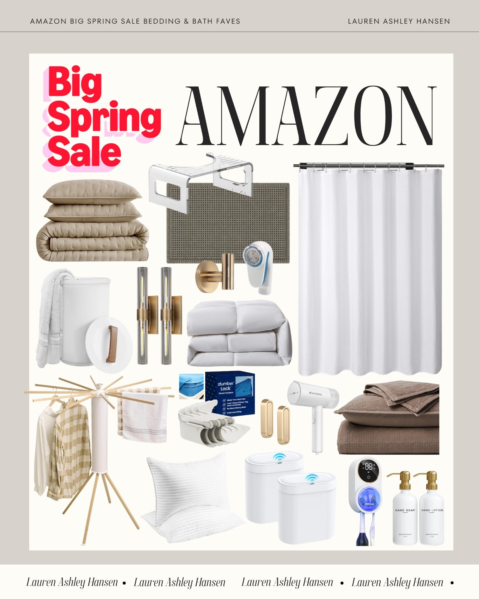 The best bedding and bath favorites to upgrade your space. The coziest bedding and most relaxing bath finds for an elevated and affordable home. All on sale right now for the Big Spring Sale!

#LTKHome #LTKSaleAlert