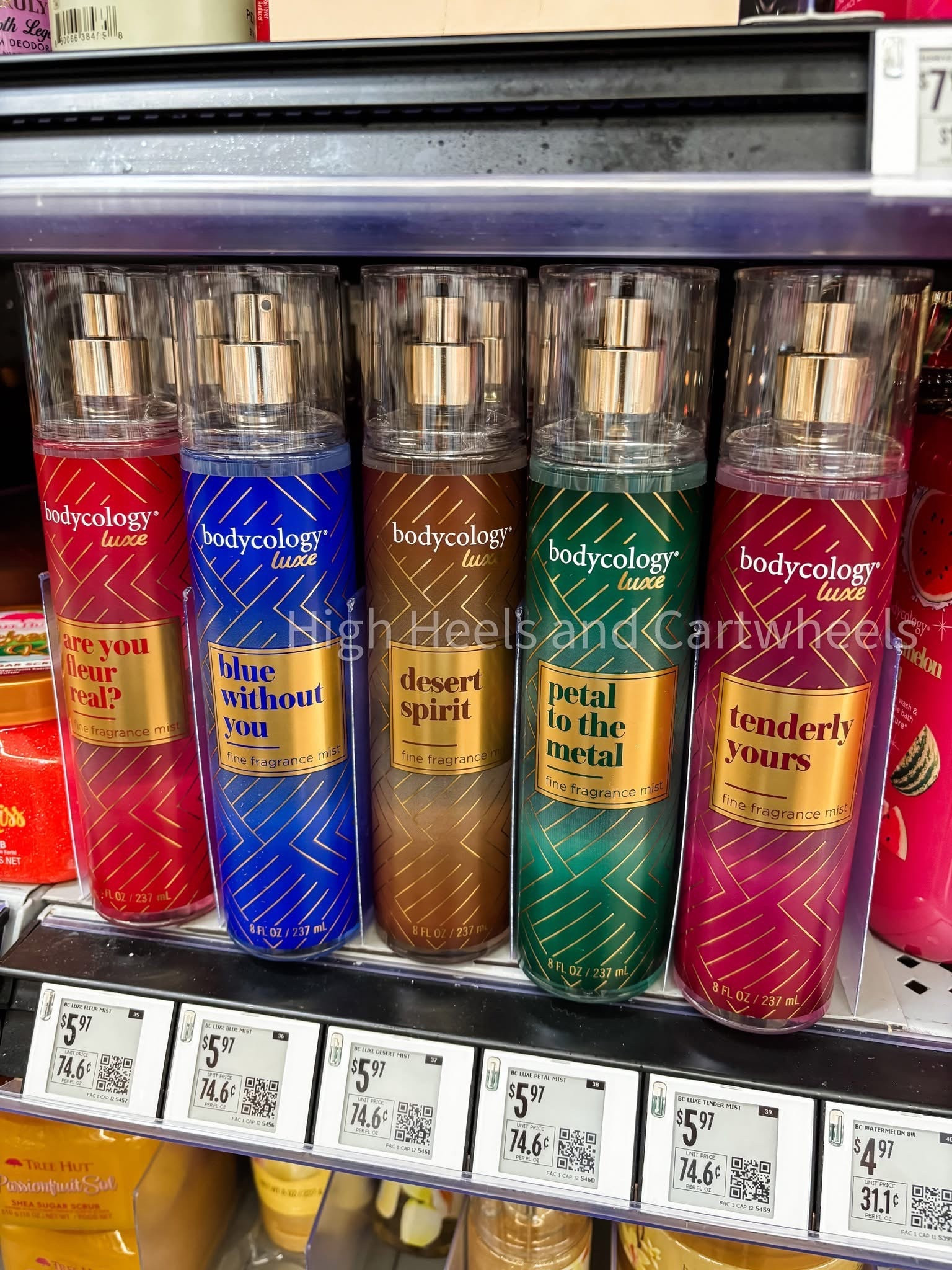 New luxe line by bodycology from Walmart!