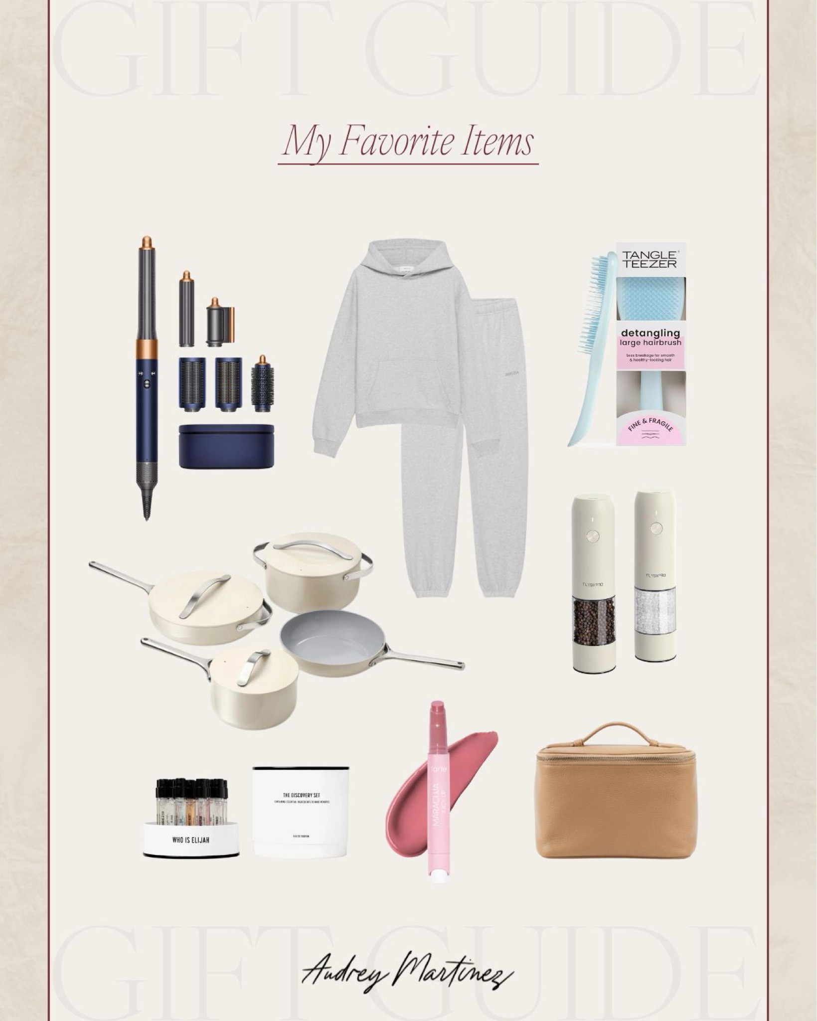 My favorite items that I use almost everyday that would make great gifts! Gift guide, gifts for her.
Tarte code: AUDREY15

#LTKGiftGuide #LTKSeasonal #LTKHoliday