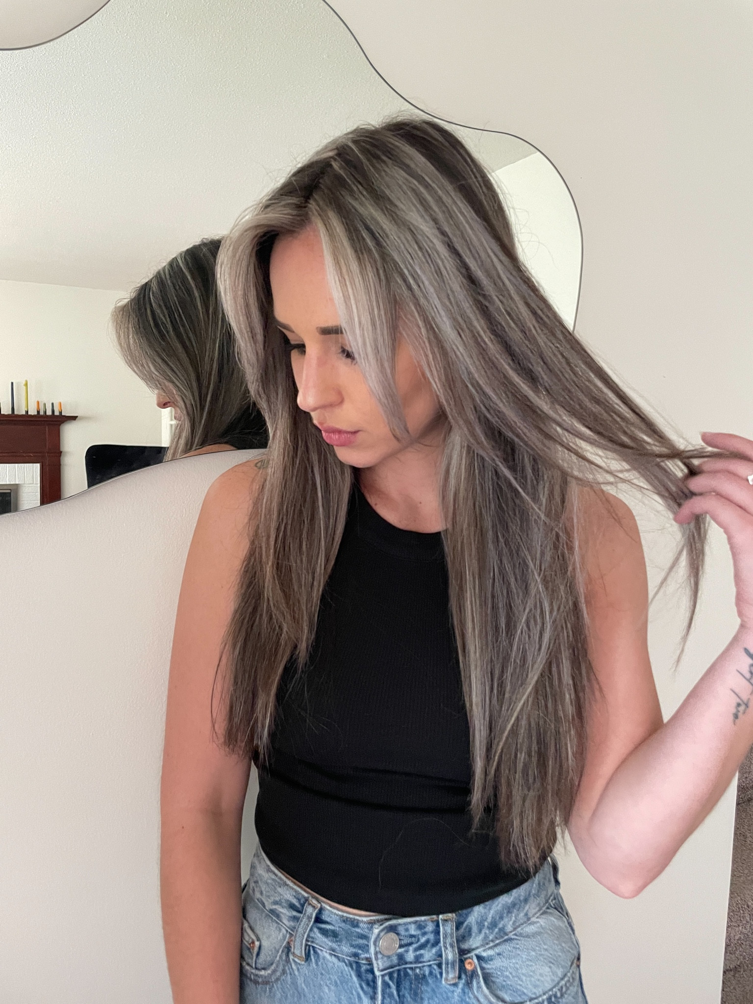 The secret to keeping my hair bright cool blonde/silver is The Generic brand purple shampoo and conditioner from Sally’s! It’s so affordable! 

#LTKFind #LTKbeauty #LTKunder50