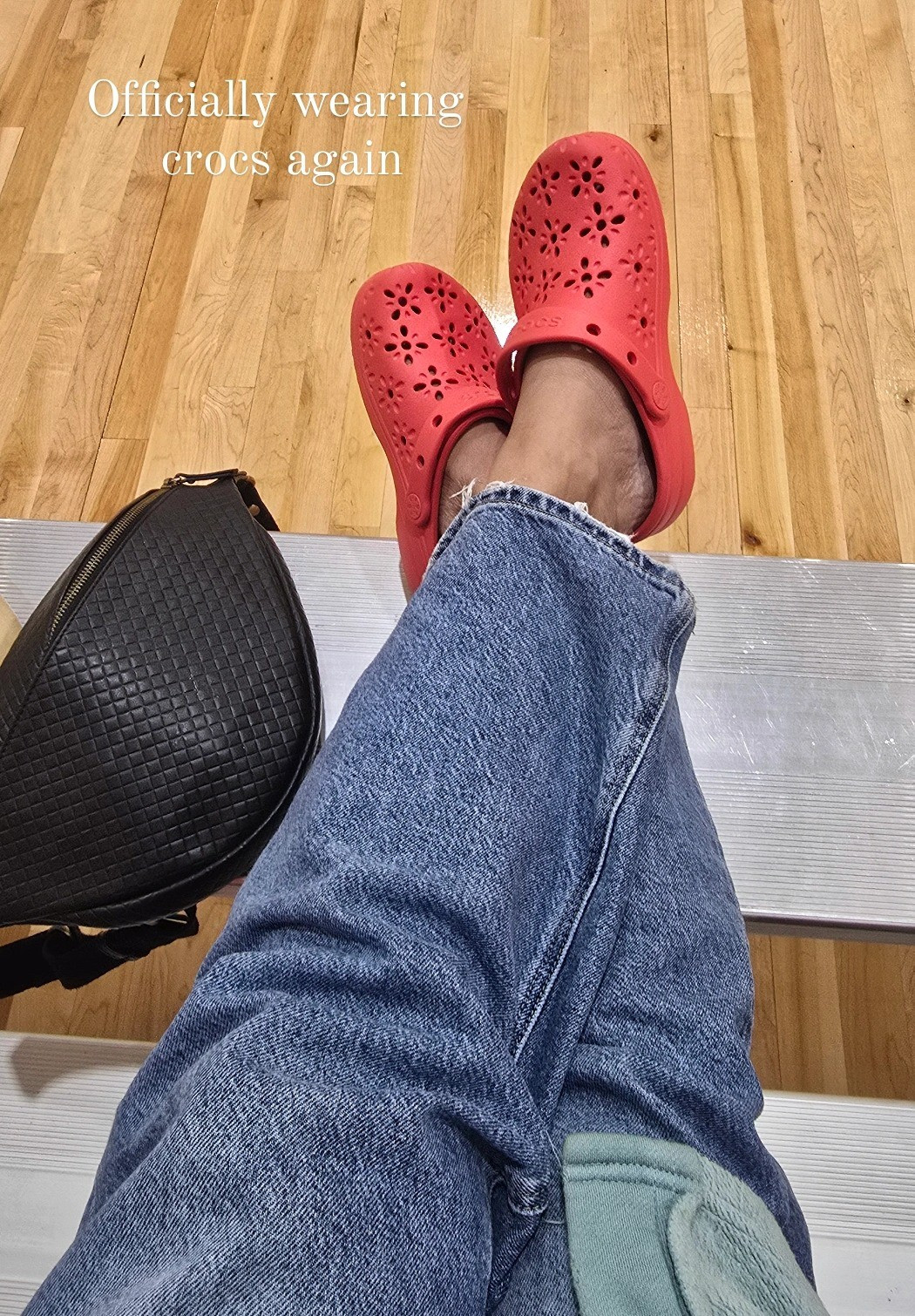 These crocs are pretty darn cute.Love the flower cute outs.  Got mine at free people but found them in alot more colors at crocs

#LTKShoeCrush #LTKFindsUnder50 #LTKStyleTip