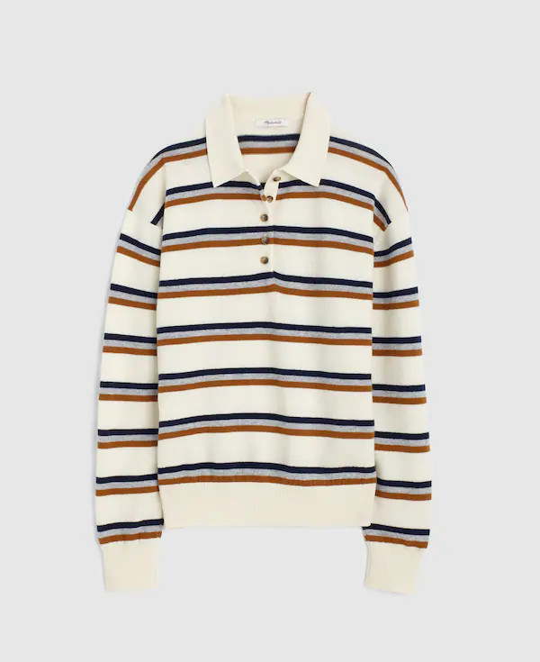 Polo Sweater in SoftWool | Madewell
