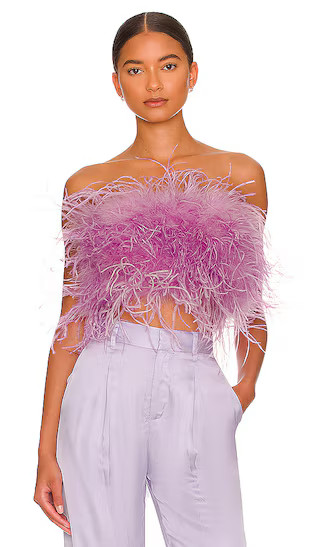 Zaina Top in Lilac | Revolve Clothing (Global)